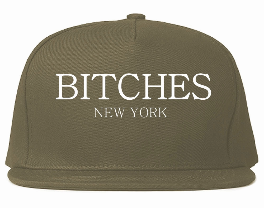 Bitches New York Snapback Hat Cap
