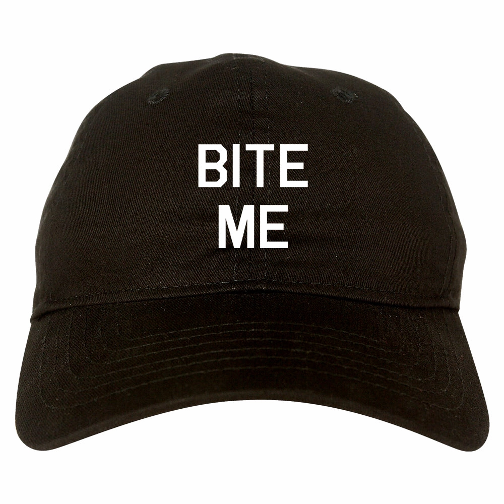 Bite Me Mens Dad Hat Baseball Cap