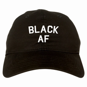 Black AF Mens Dad Hat Baseball Cap