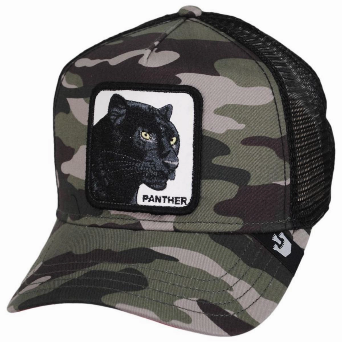 Black Panther Trucker Snapback Baseball Cap