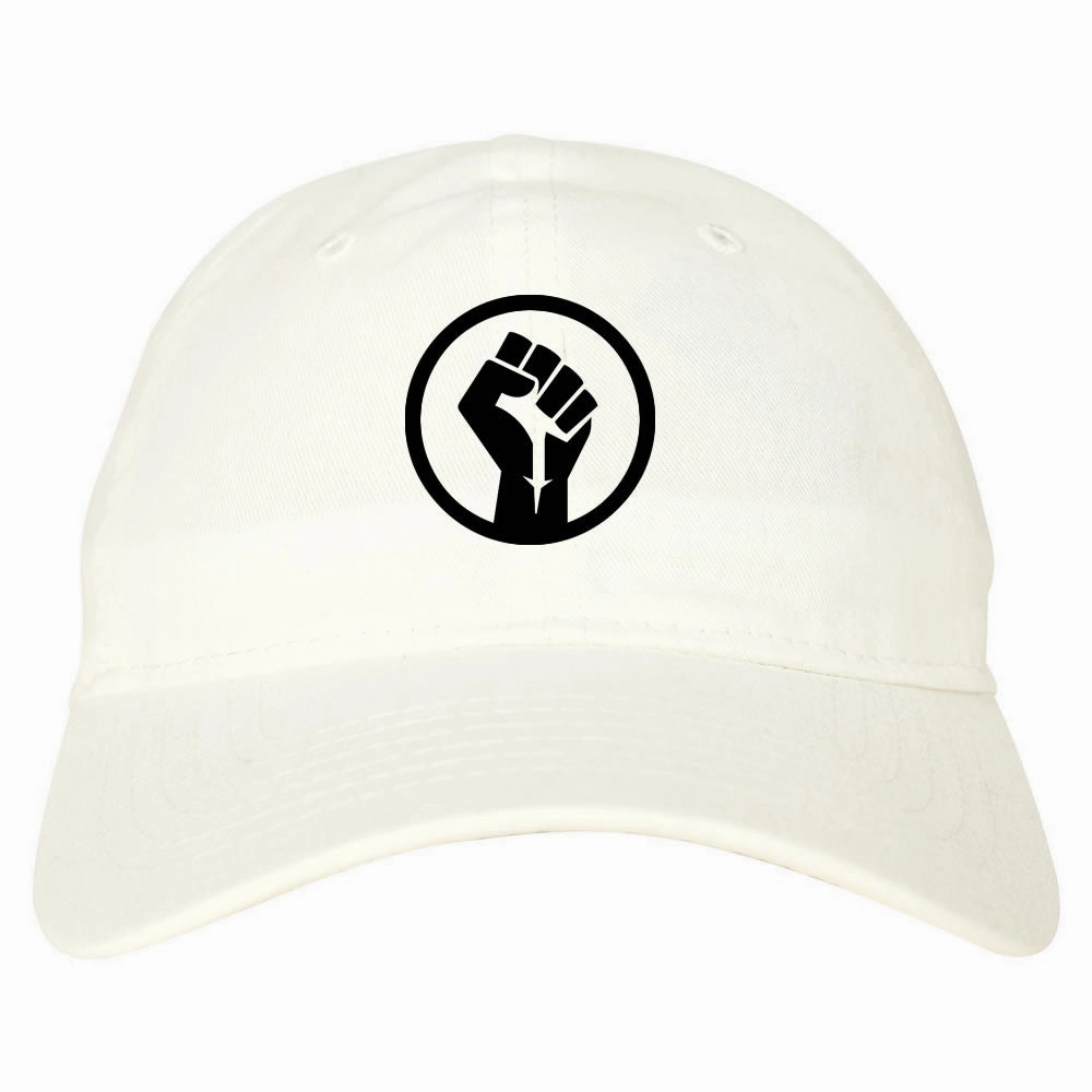 Black Power Fist Dad Hat Cap