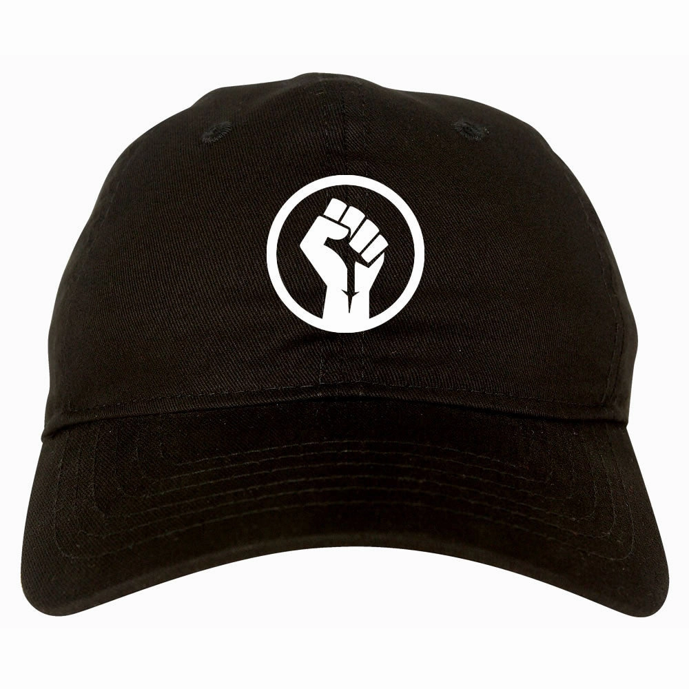 Black Power Fist Dad Hat Cap