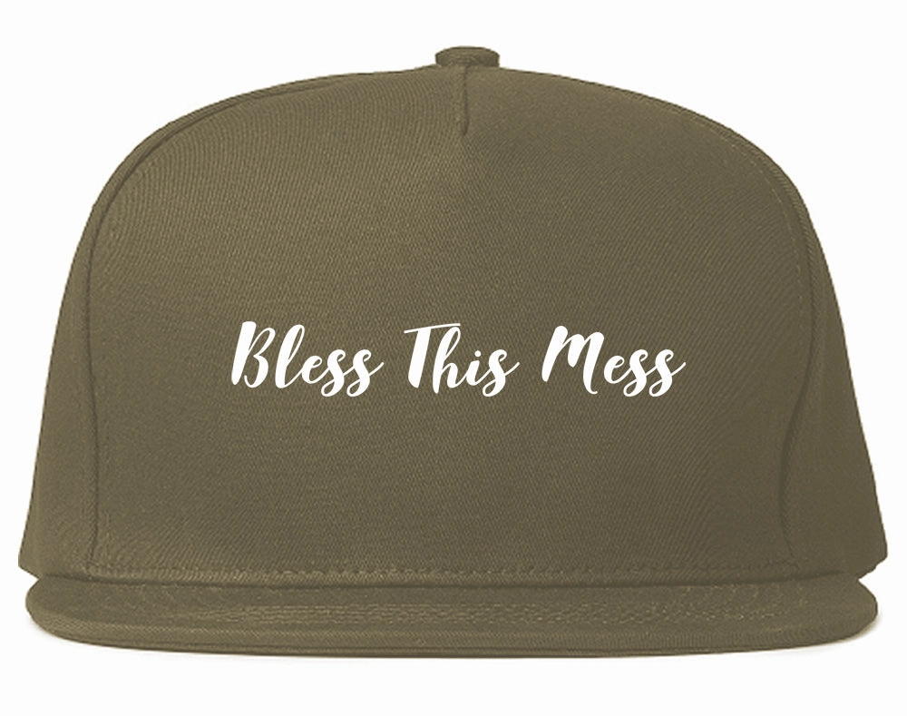 Bless This Mess Mens Snapback Hat