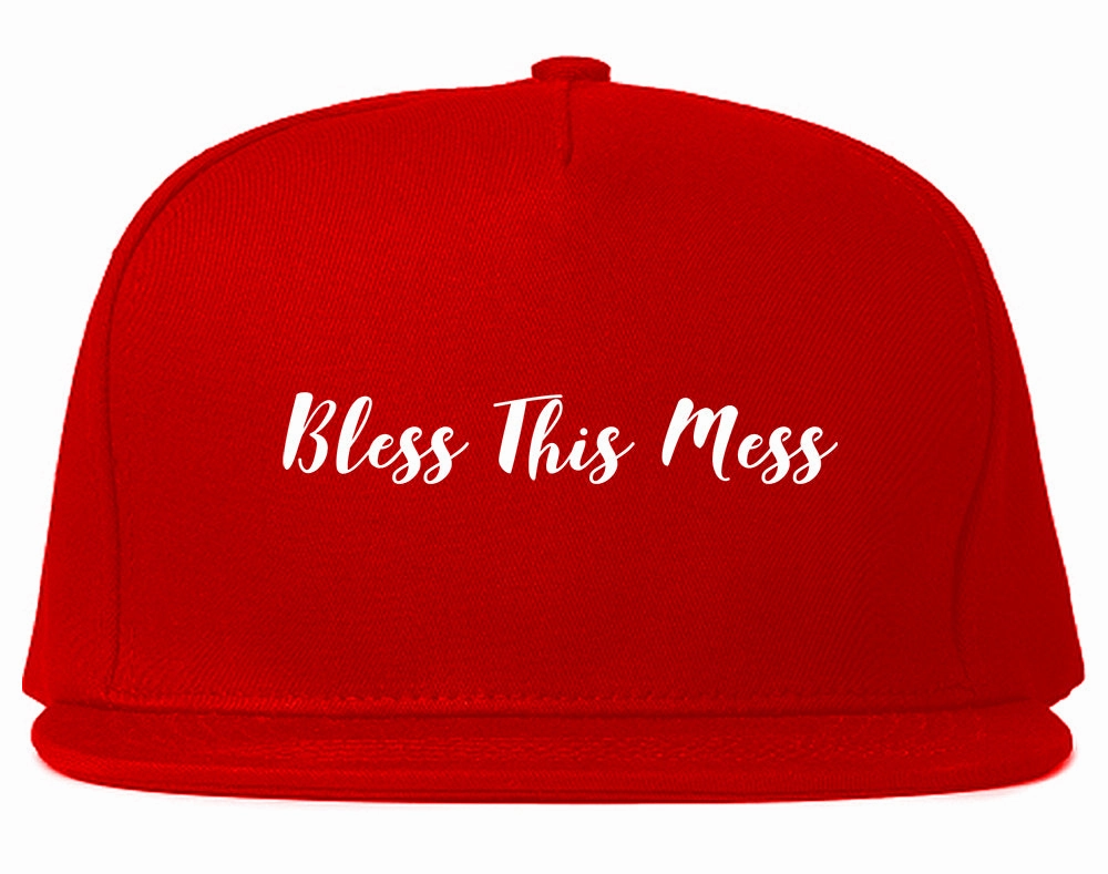 Bless This Mess Mens Snapback Hat