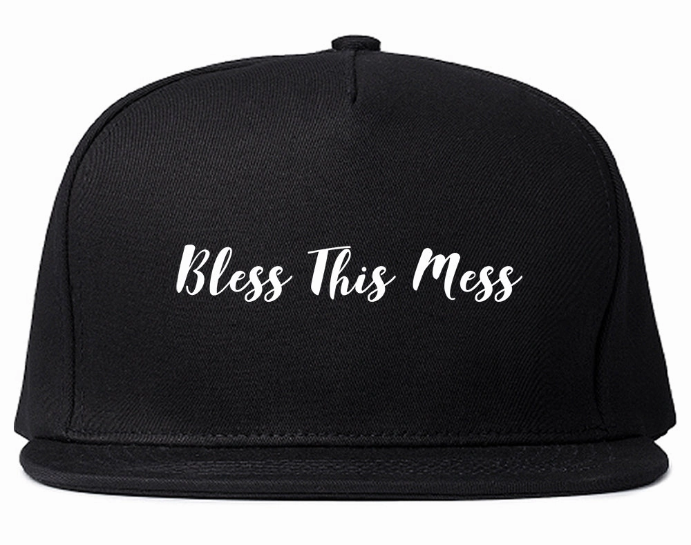 Bless This Mess Mens Snapback Hat