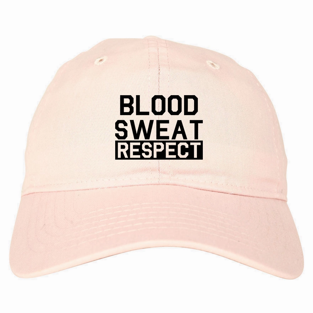 Blood Sweat Respect Gym Workout Mens Dad Hat
