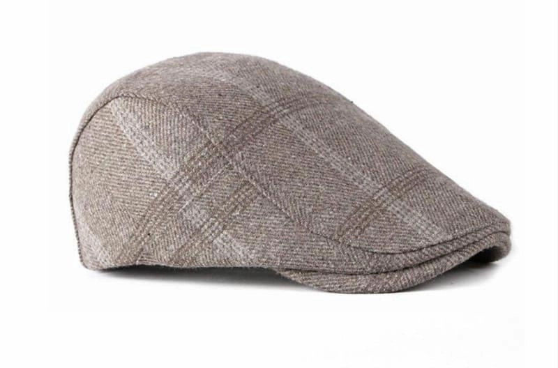 Bloomsbury Tartan Wool Flat Cap