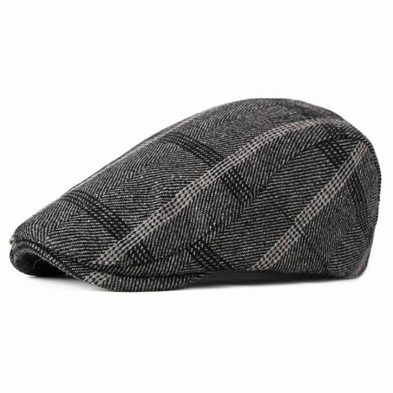 Bloomsbury Tartan Wool Flat Cap