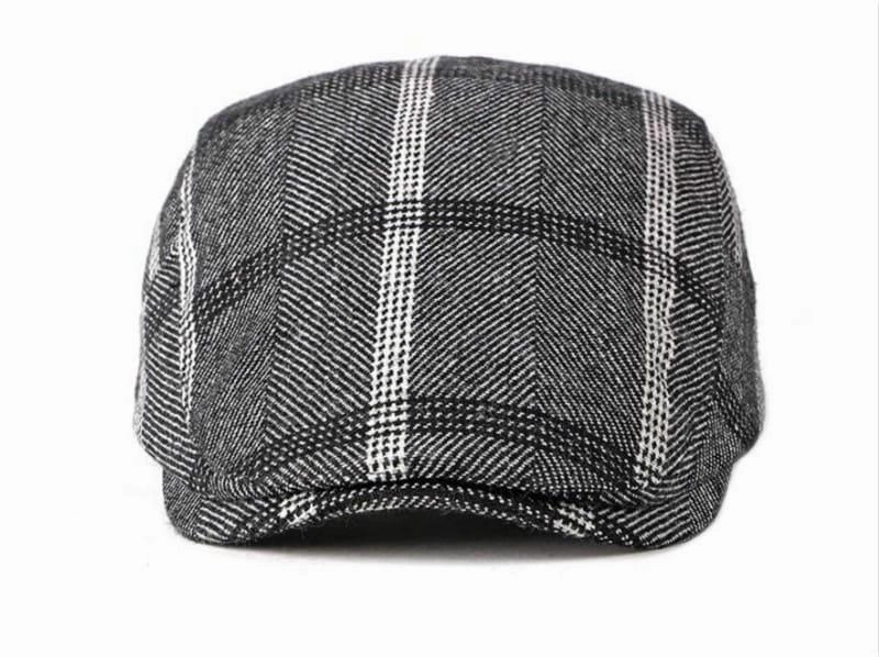 Bloomsbury Tartan Wool Flat Cap