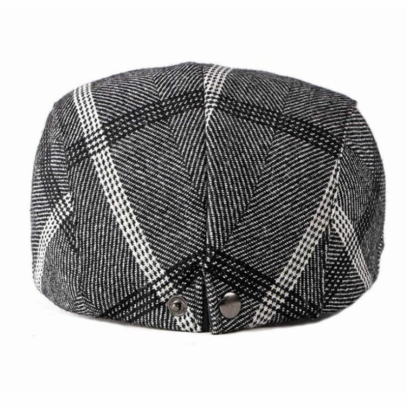 Bloomsbury Tartan Wool Flat Cap