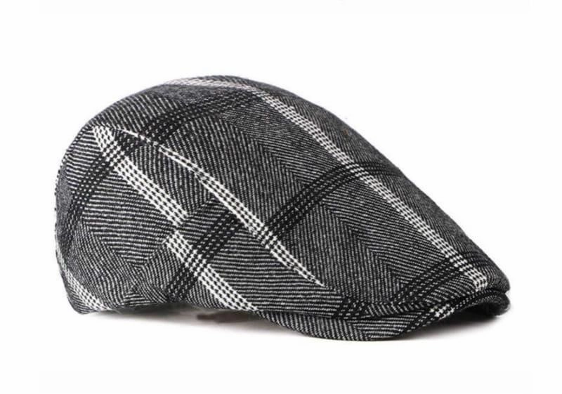 Bloomsbury Tartan Wool Flat Cap