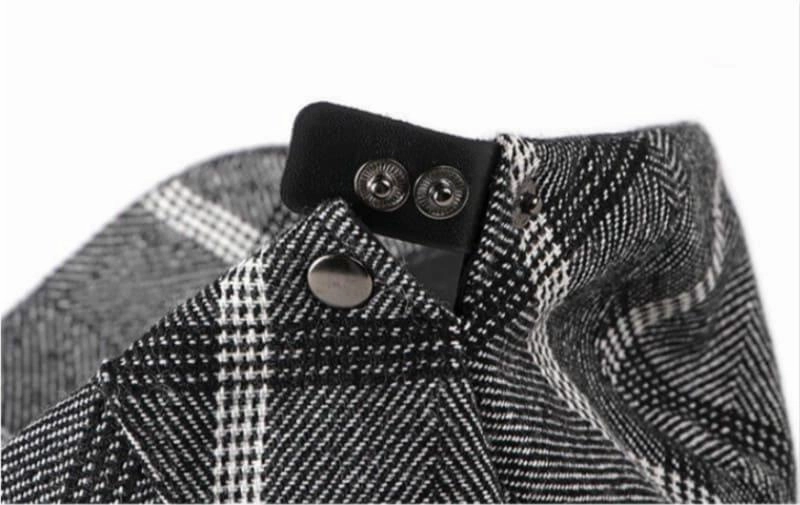 Bloomsbury Tartan Wool Flat Cap