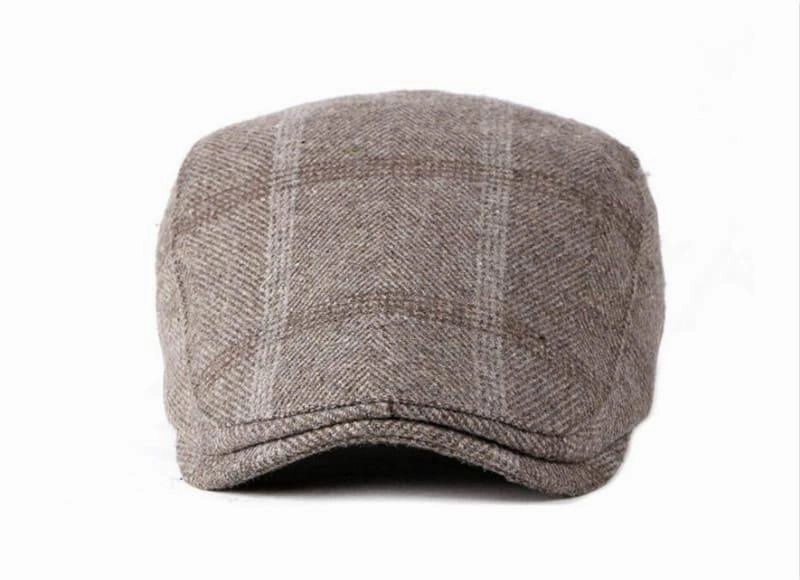Bloomsbury Tartan Wool Flat Cap