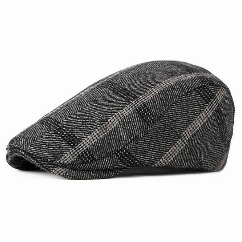 Bloomsbury Tartan Wool Flat Cap