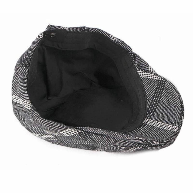Bloomsbury Tartan Wool Flat Cap