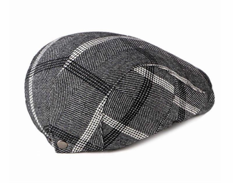 Bloomsbury Tartan Wool Flat Cap