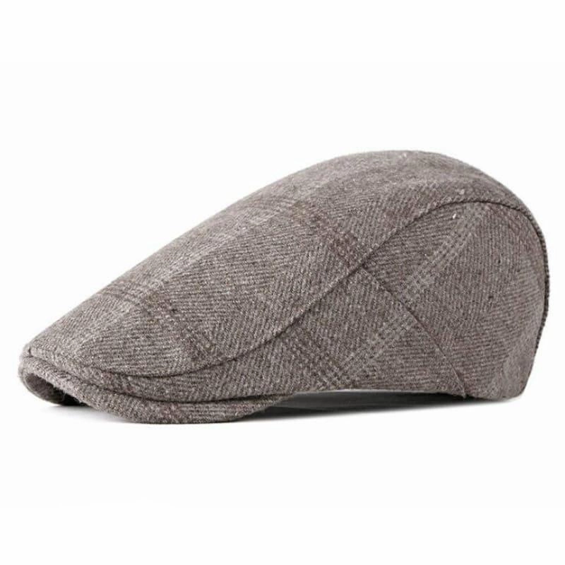 Bloomsbury Tartan Wool Flat Cap