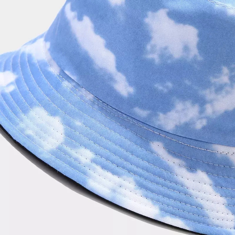 Blue Sky Reversible Bucket Hat