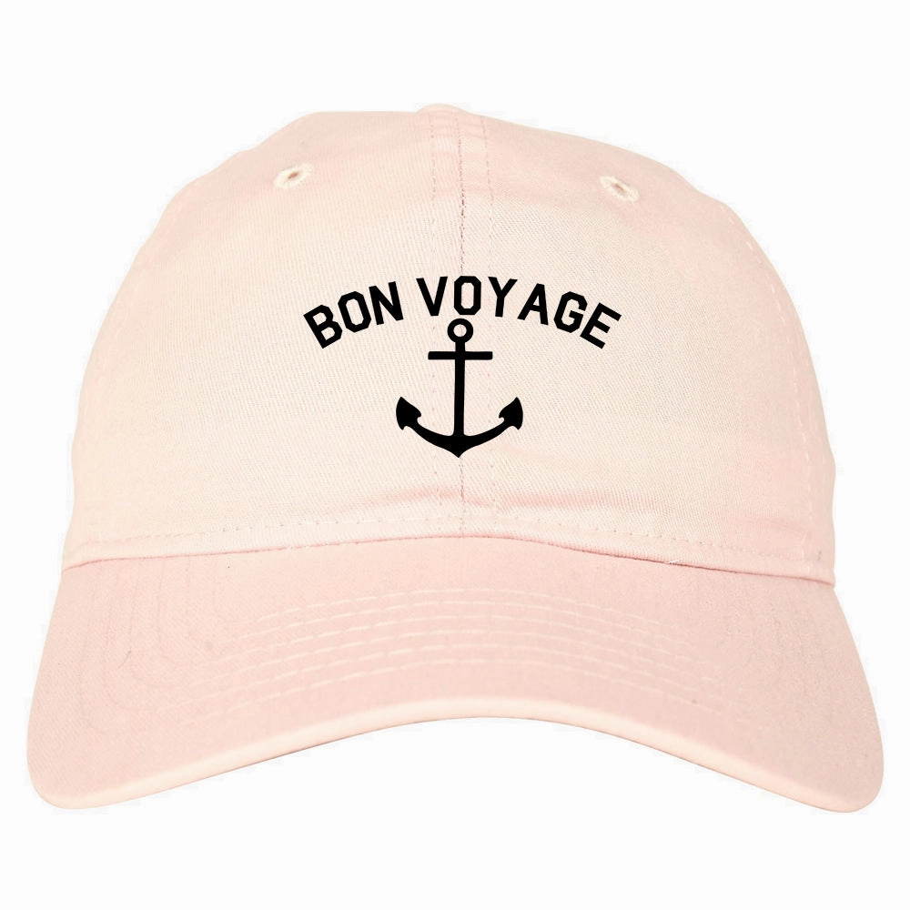 Bon Voyage Anchor Boat Mens Dad Hat Baseball Cap