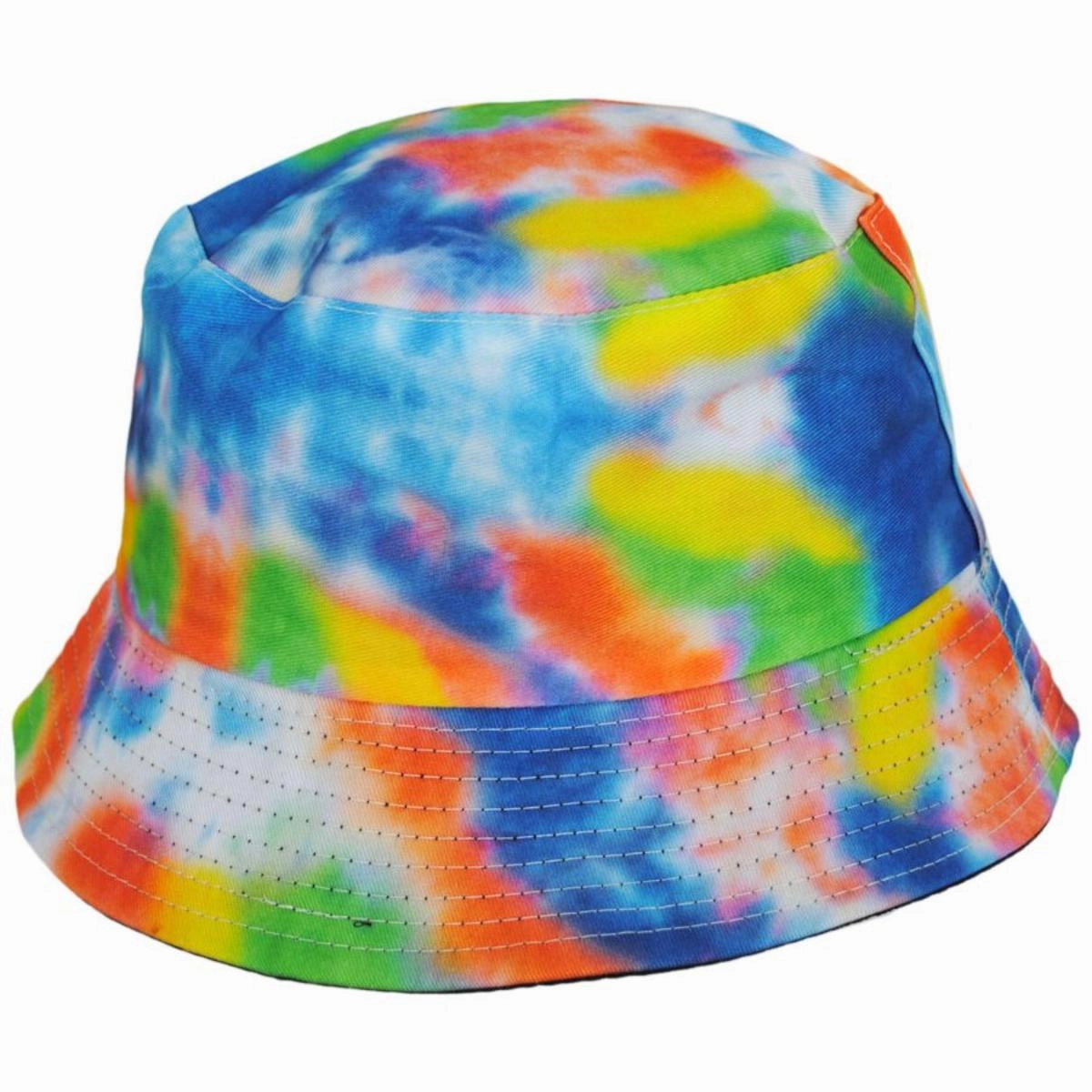 Bond Tie-Dye Reversible Cotton Bucket Hat