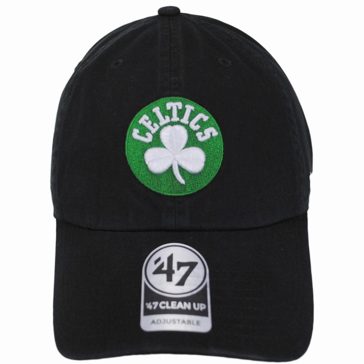 Boston Celtics NBA Clean Up Strapback Baseball Cap Dad Hat