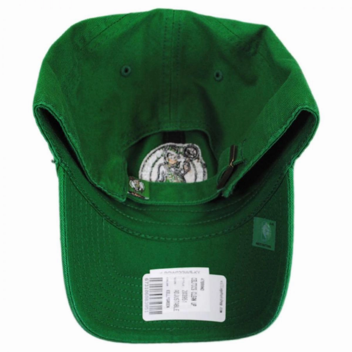 Boston Celtics NBA Clean Up Strapback Baseball Cap Dad Hat