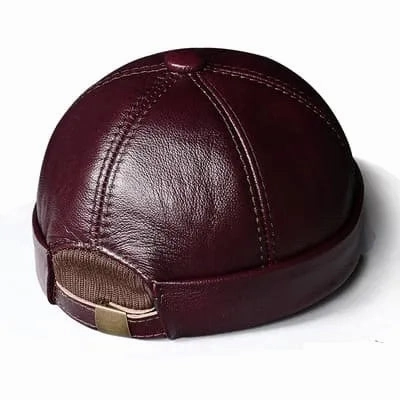 Boston Genuine Leather Docker Cap