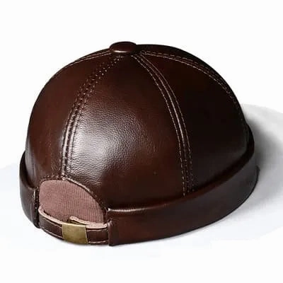 Boston Genuine Leather Docker Cap