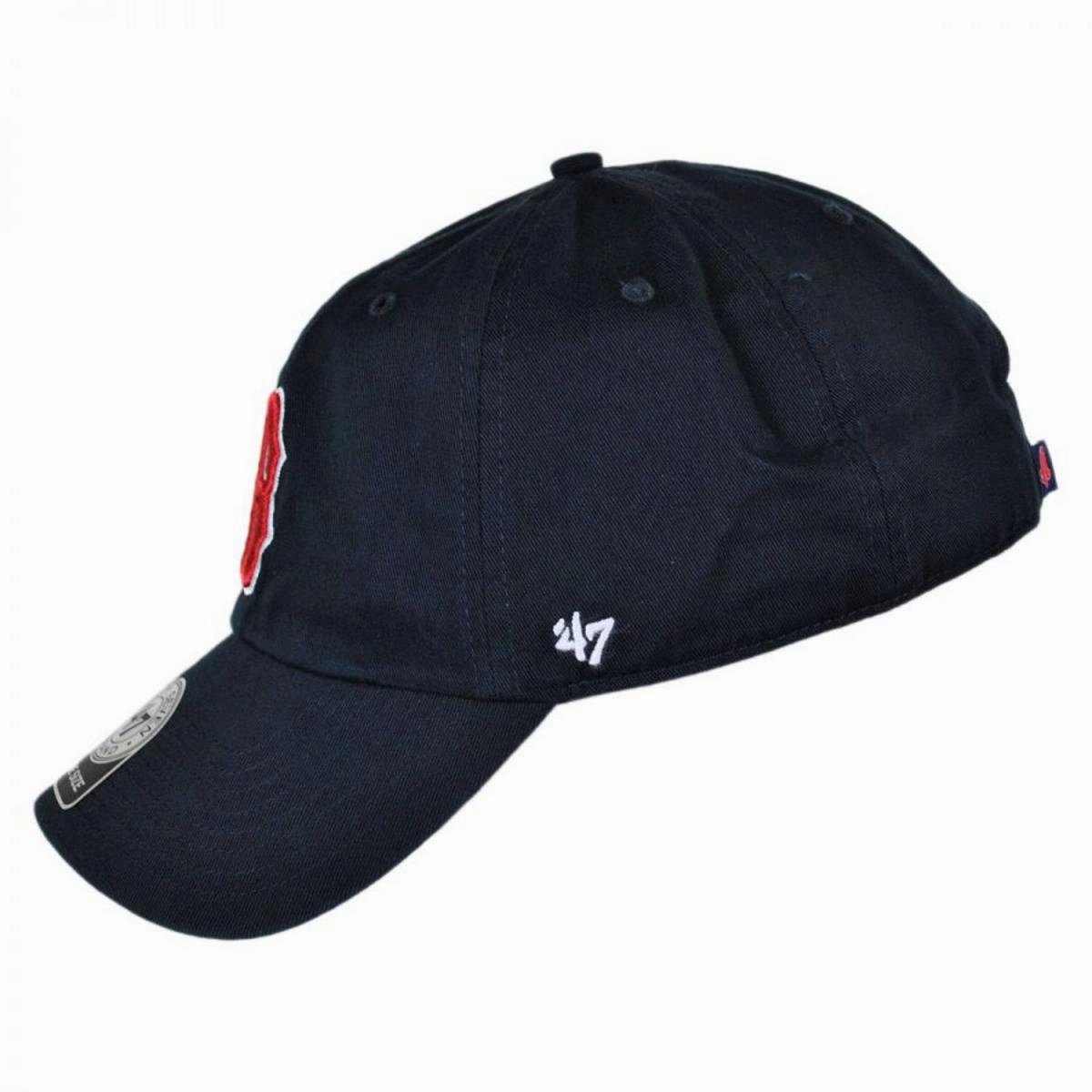 Boston Red Sox MLB Clean Up Strapback Baseball Cap Dad Hat