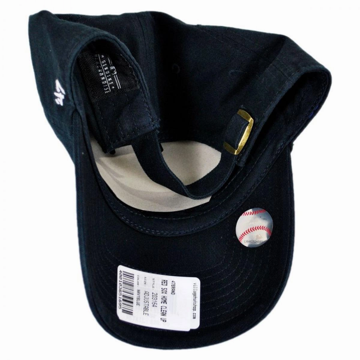 Boston Red Sox MLB Clean Up Strapback Baseball Cap Dad Hat