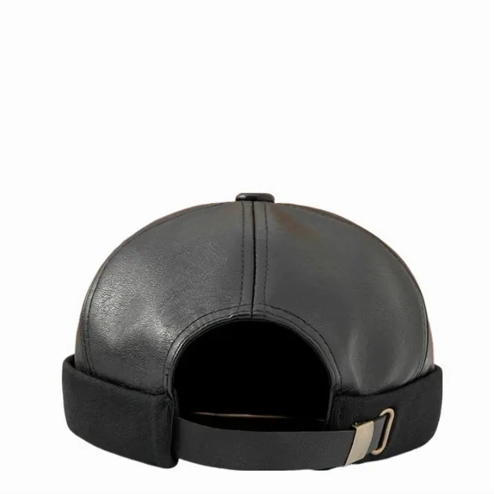 Bottineau Leather Docker Cap