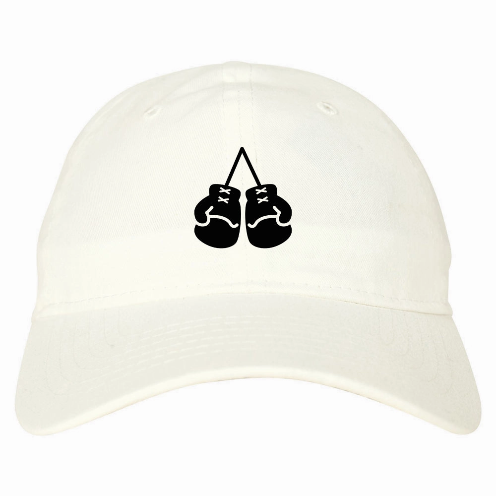 Boxing Gloves Chest Mens Dad Hat Baseball Cap