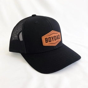 Boydad? Leather Patch Trucker Hat