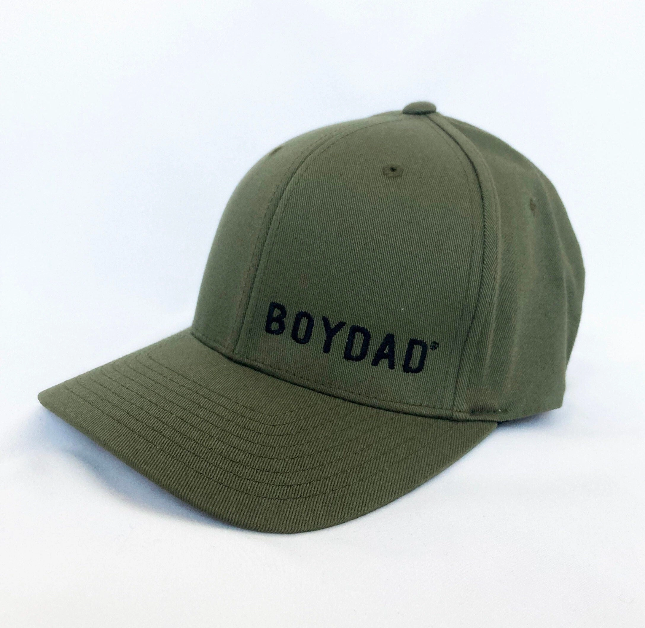 Boydad? Military/Black  Embroidered Flexfit Hat
