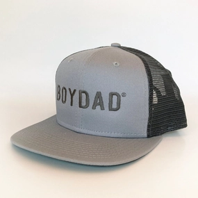 Boydad? Steel Grey Embroidered Trucker Hat