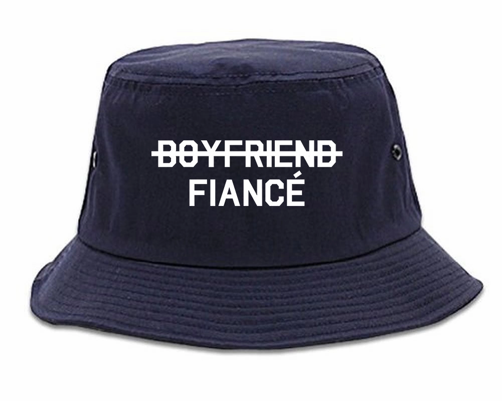 Boyfriend Fiance Engagement Mens Bucket Hat