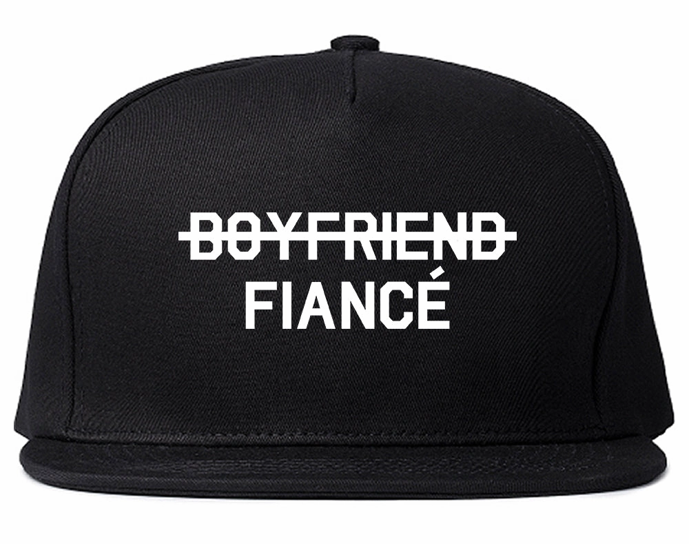 Boyfriend Fiance Engagement Mens Snapback Hat