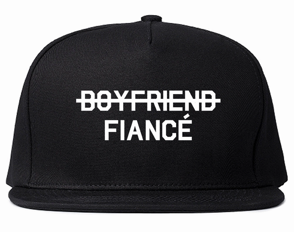 Boyfriend Fiance Engagement Mens Snapback Hat