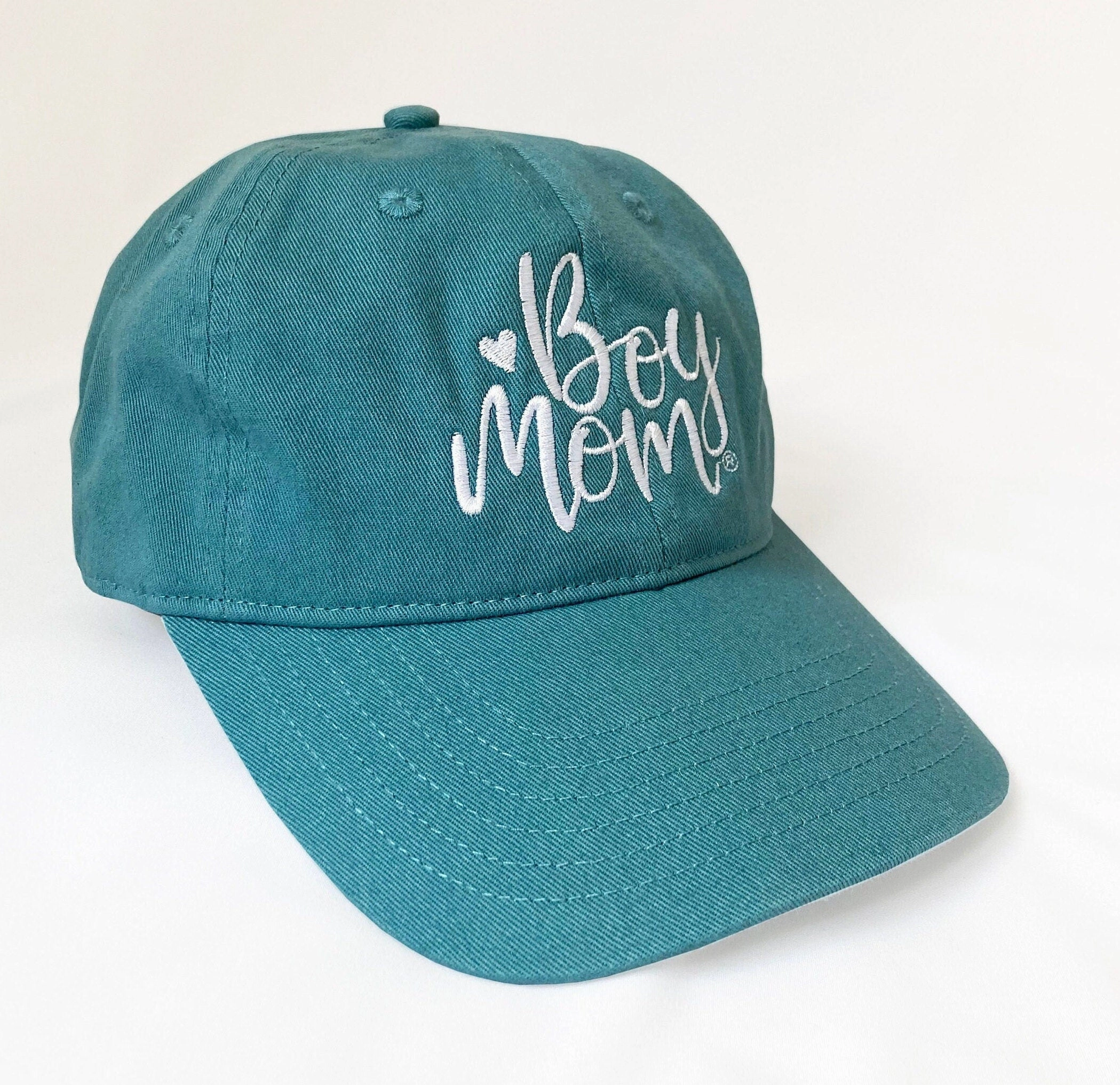 Boymom? Heart Authentic Pigment Dyed Twill Cap