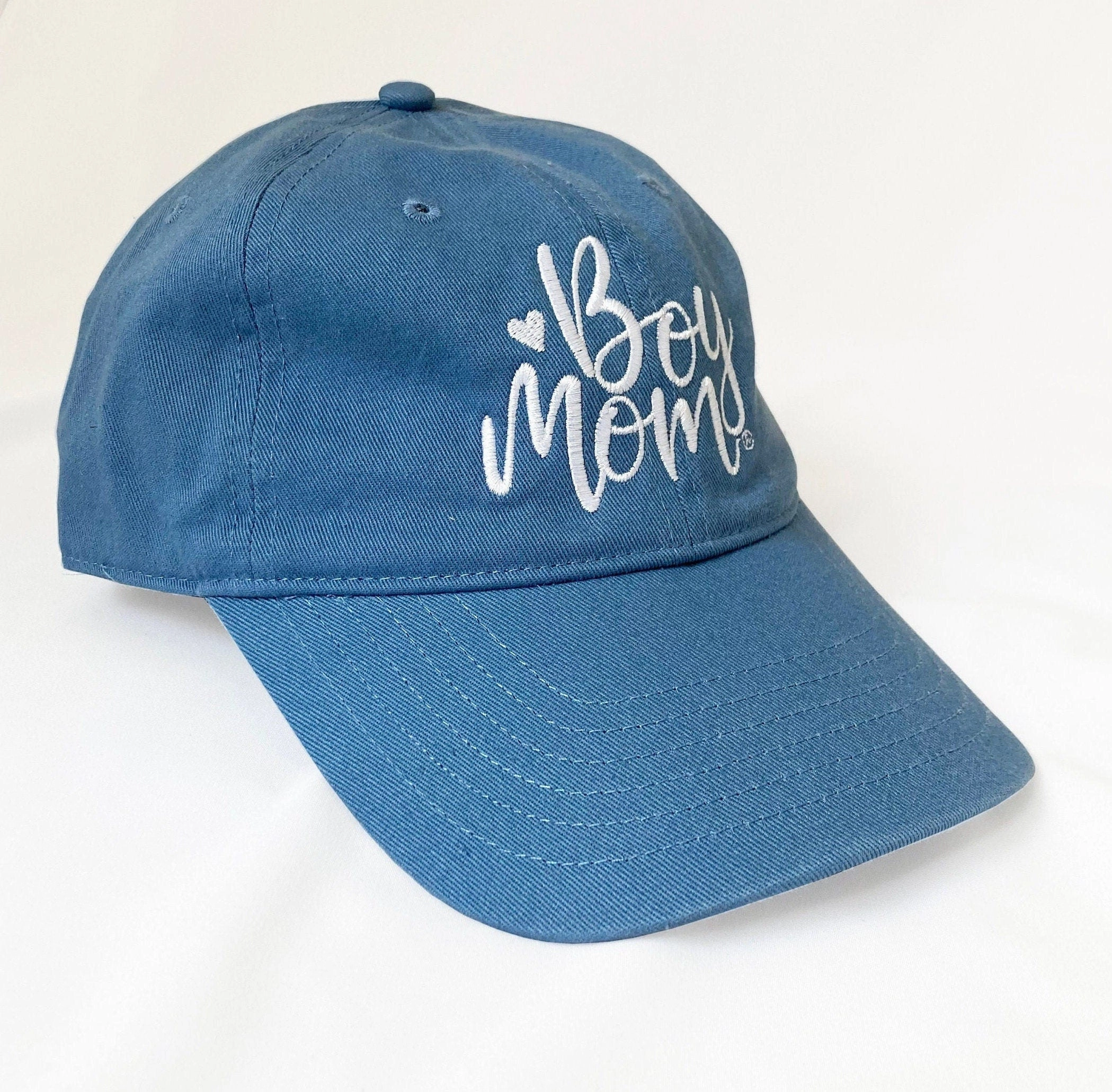 Boymom? Heart Authentic Pigment Dyed Twill Cap