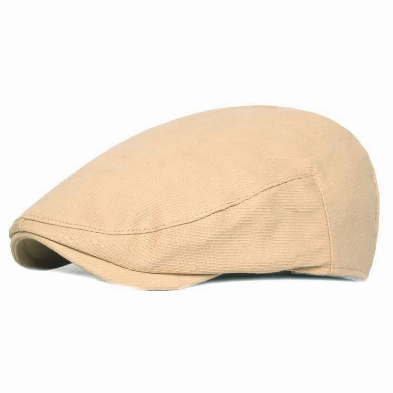 Bradford Plain Cotton Flat Cap