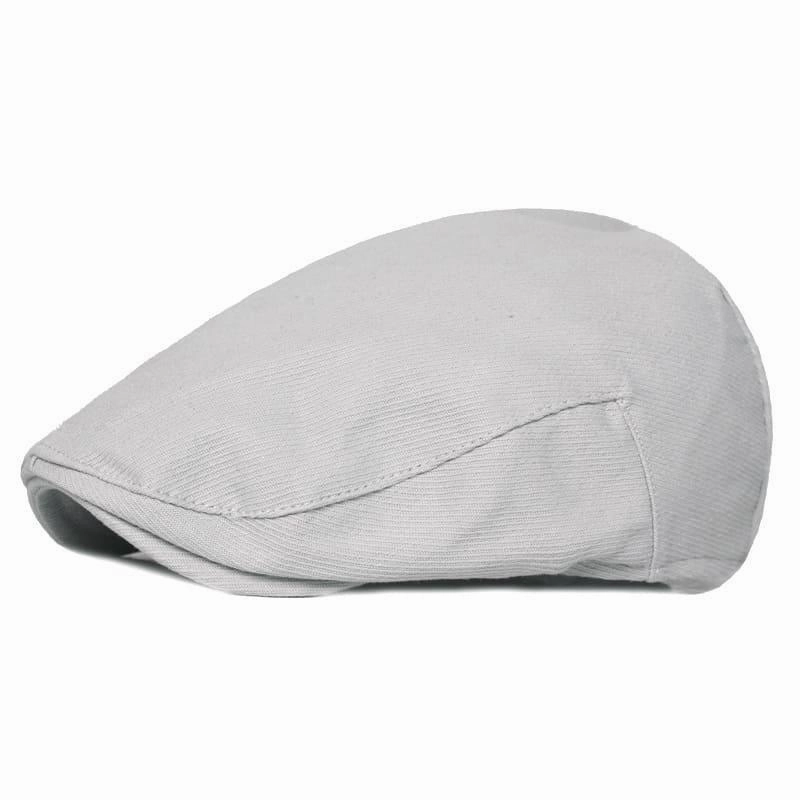 Bradford Plain Cotton Flat Cap
