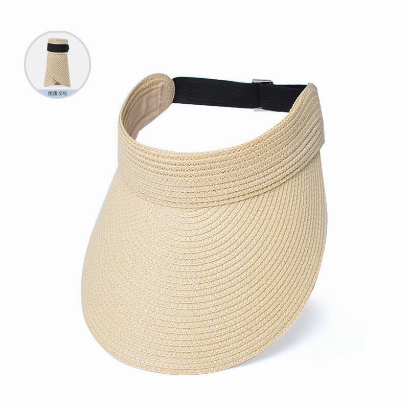 Breathable Straw Hat Women Summer UV-Protection Sun Hat