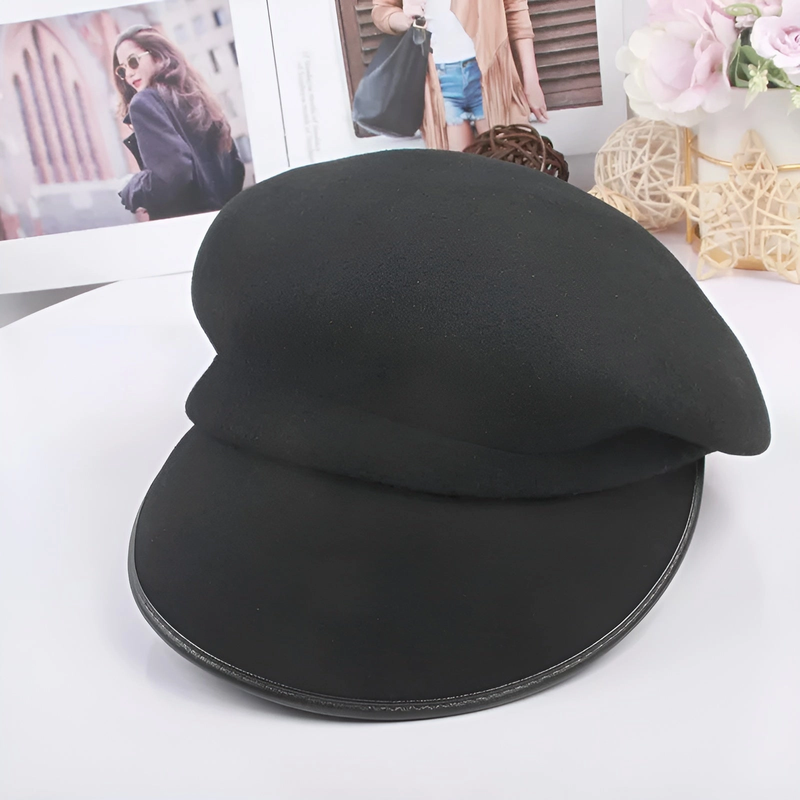 Bret Casquette Gavroche Femme en Laine