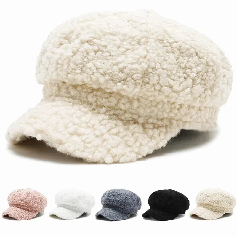 Bret Casquette Gavroche Femme Polaire