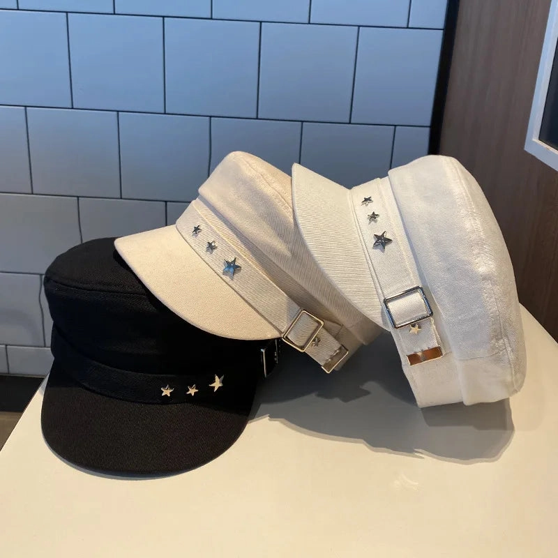 Bret Casquette Gavroche Femme toile Luxe