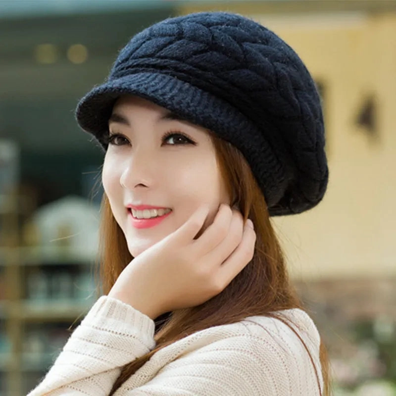 Bret Femme pais Polaire Hiver