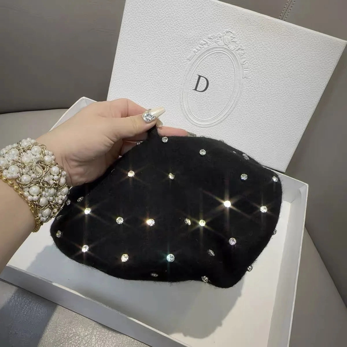 Bret Femme Scintillant Luxe