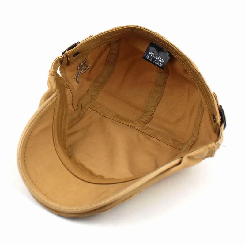 Bret Homme Casual Coton - Sandstone