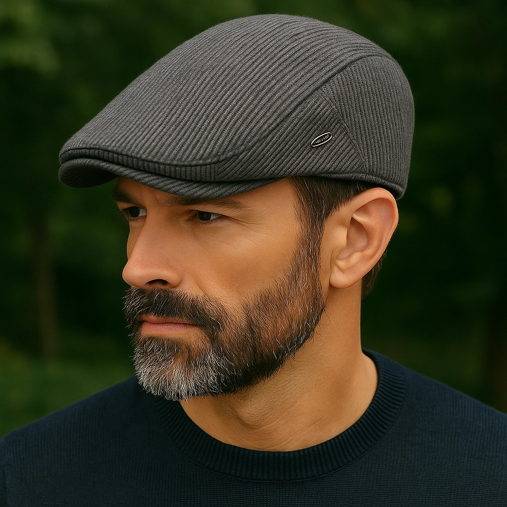 Bret Homme Classique en Laine Texture - Textural